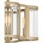 Rhealee Glass Semi Flush Mount