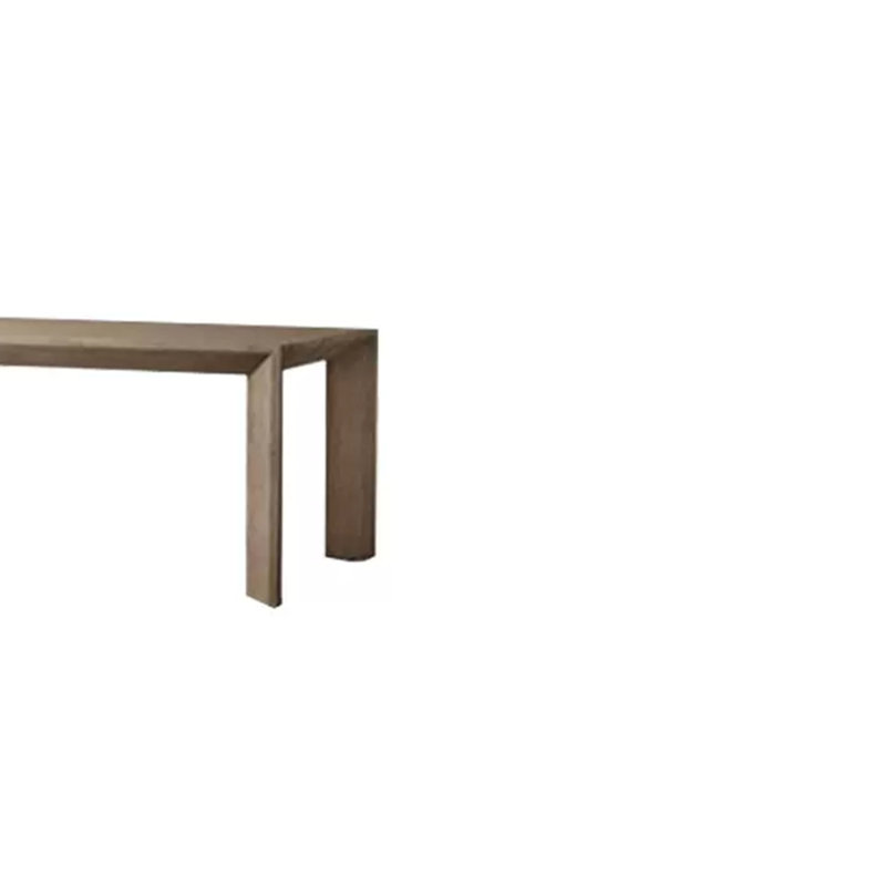 Table d'appoint d'extérieur carrée L 19,69 po x l 19,69 po Lissia