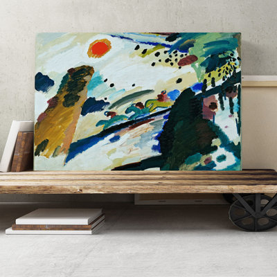 Wassily Kandinsky - Wrapped Canvas Painting