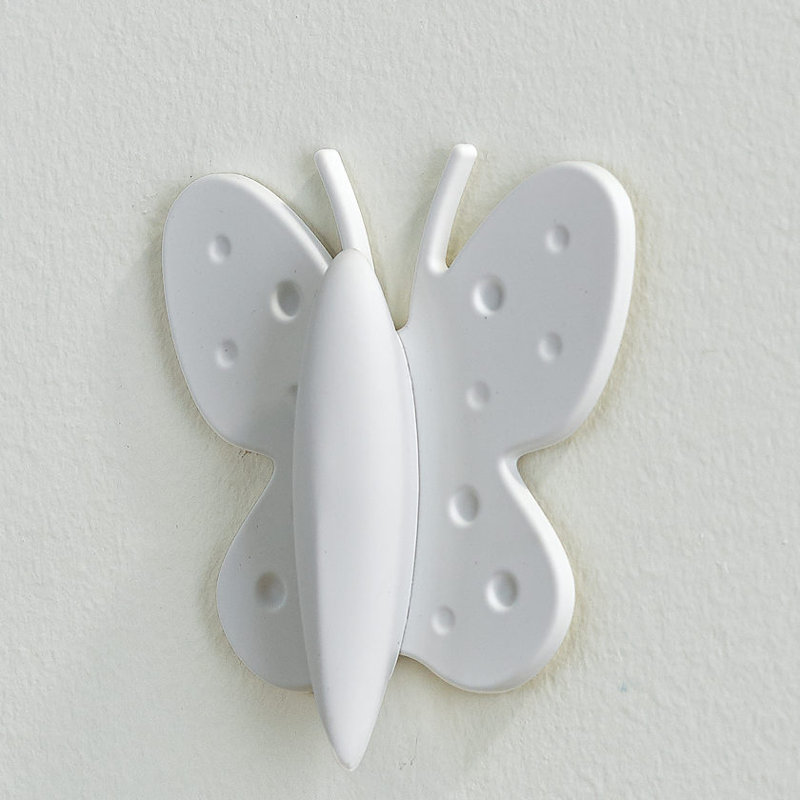 Crochet mural papillon