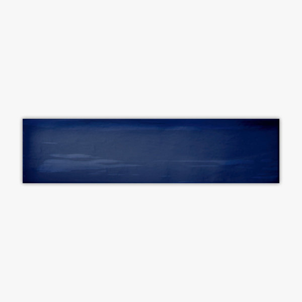 Seville Navy Glossy 3x12 Ceramic Wall Tile