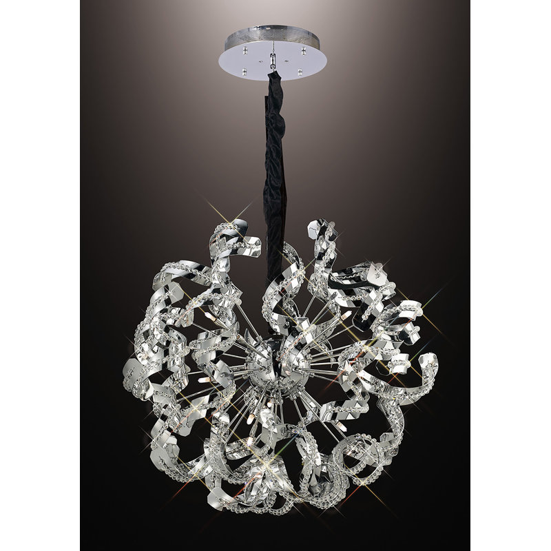 12 - Light Crystal Chandelier
