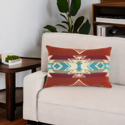Ultra Soft Southwestern Arrow Handmade Lumbar Pillow Cover