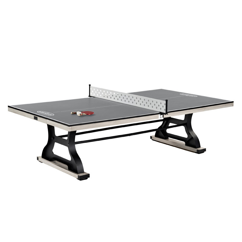 Ping-pong de 9 pi Barrent Coventry, taille officielle avec filet en métal et tiroir de rangement Barrington