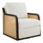 Fauteuil pivotant rembourré Claudia-122922069