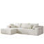 Canapé modulaire 2 pièces rembourré-1423419401-1423419402
