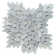 Carrara Random Sized Natural Stone Rocks Mosaic Wall & Floor Tile