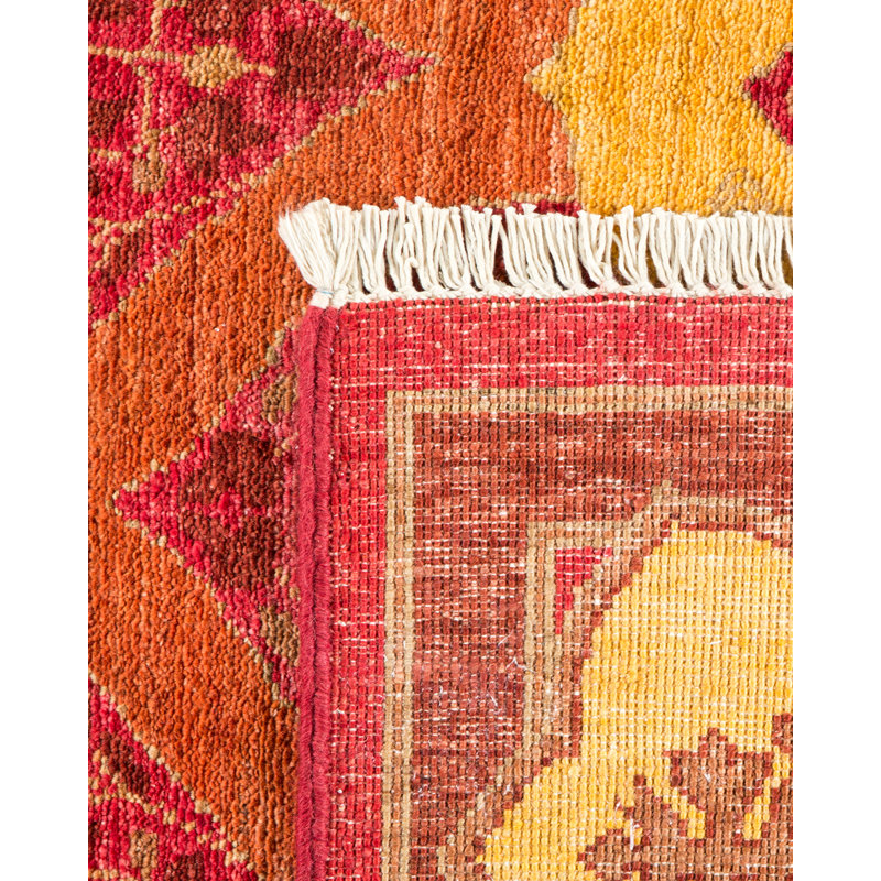 Arts & Crafts One-of-a-Kind 5' 10" X 8' 10" Hand Knotted Area Rug