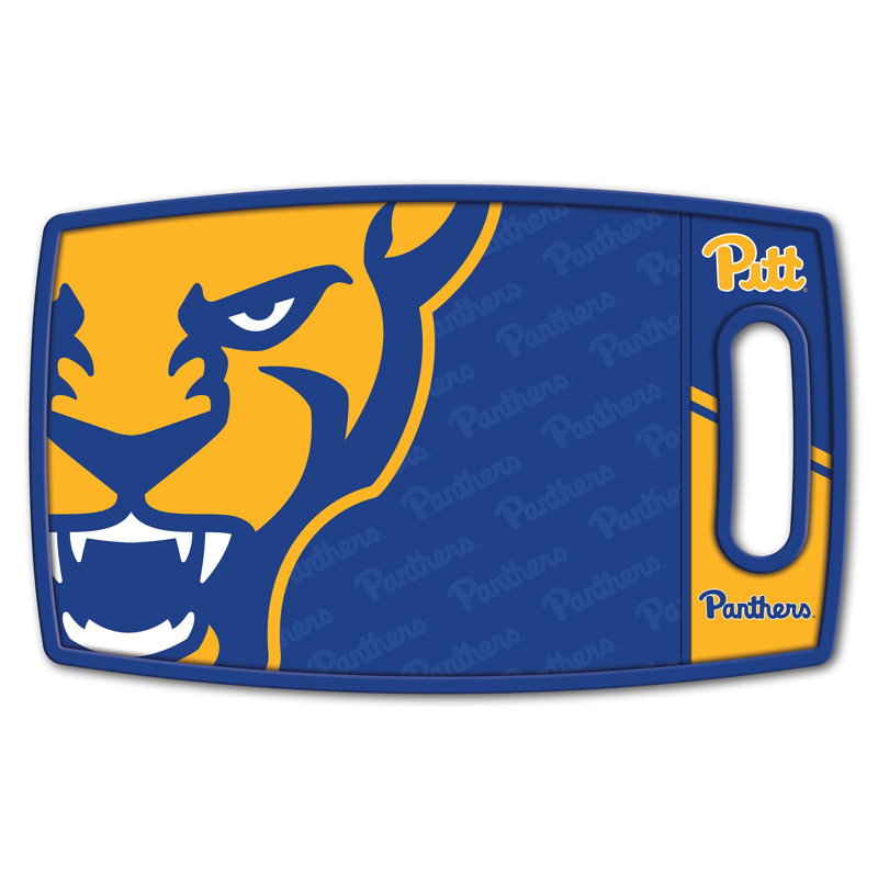 YouTheFan NCAA Logo Series Cutting Board, Pittsburgh Panthers