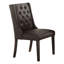 Bratton Tufted Faux Leather Upholstered Side Chair-29210382