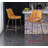 Osy Upholstered Counter Stool with Metal Frame-1217128695