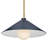 Zoë 1 - Light Lacquered Brass Single Pendant-1643878402