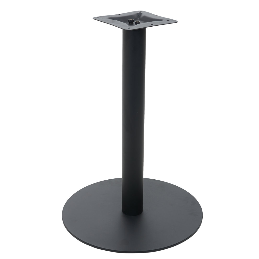 Uptown Black 20" Round Indoor Dining Height Table Base BFM Seating