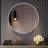 Bhagwanaram Aluminum Framed Round Wall Mirror-1128057856-1128057883
