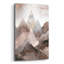 Winston Porter «Boho Mountain 6» par Petals Prints Design, art mural en verre acrylique, ACR-43827-985405691