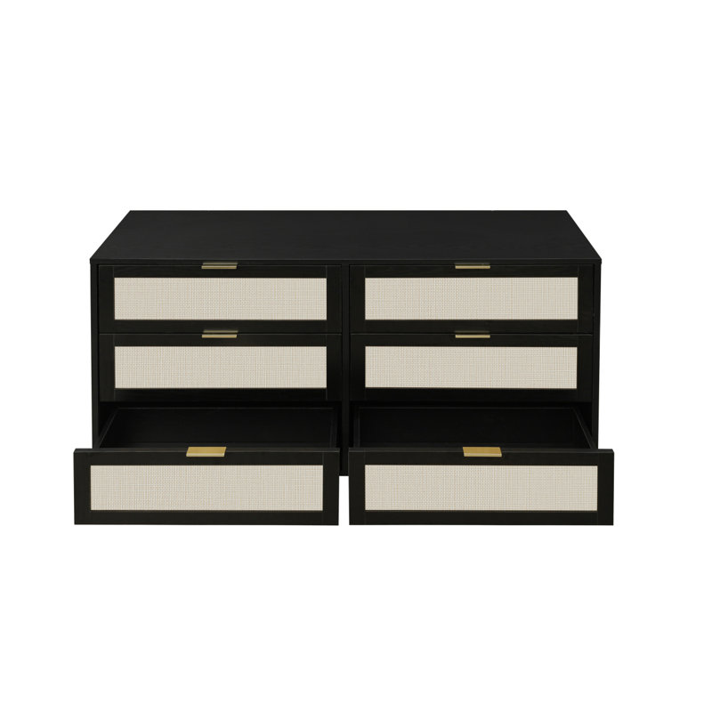 Commode 6 tiroirs Modern