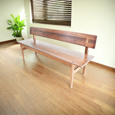 Banc en bois massif Wabi-Sabi