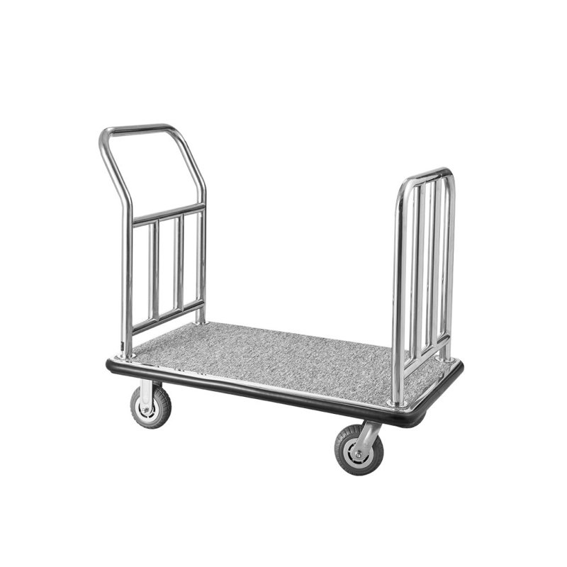 Chariot à bagages Hotel de 750 lb avec cadre avant amovible Hotel