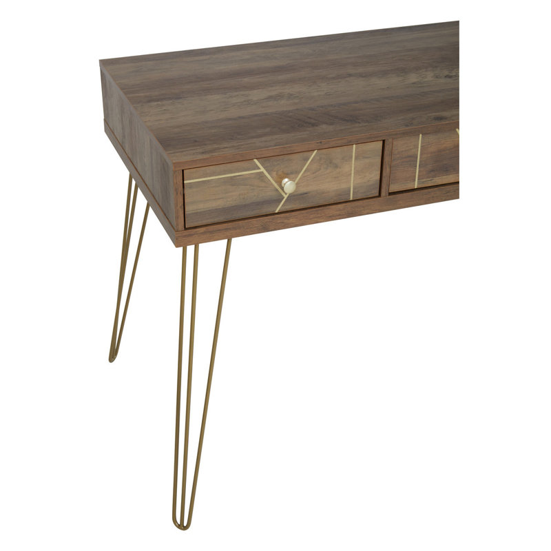 Analisa Metal Base Writing Desk