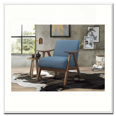 Mobilier en bois d'hévéa massif de 1 pièce Modern