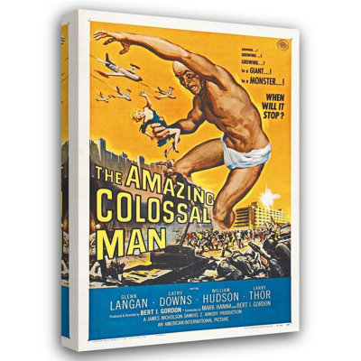 Trinx Hollywood Photo Archive Gallery Wrapped Canvas Art Titled: The Amazing Colossal Man