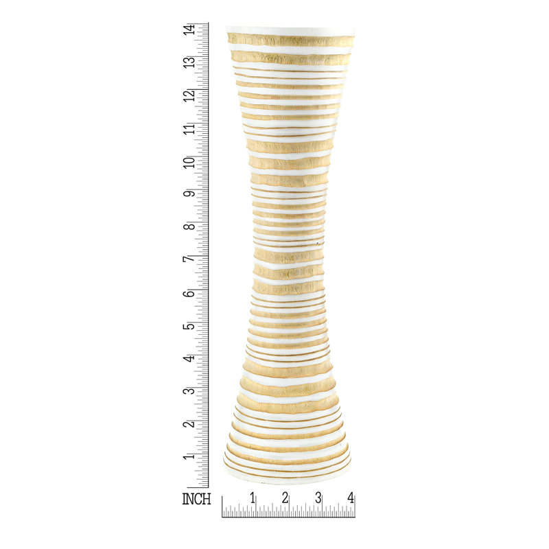 Handmade Wood Table Vase