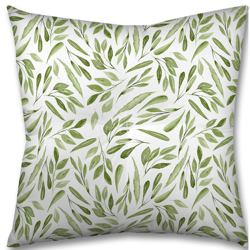 Floral Throw Pillow
