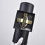  Lanterne murale d'extérieur à 2 ampoules noires mates H 11,97 po Ramage-198446394