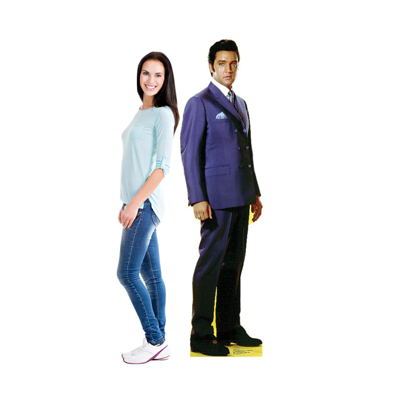 Life-Size Elvis Presley Cardboard Stand-Up with Hands on Hips