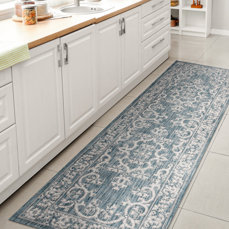 Tapis intérieur / extérieur Callisburg, Tapis de couloir 2 pi 2 po x 8 pi