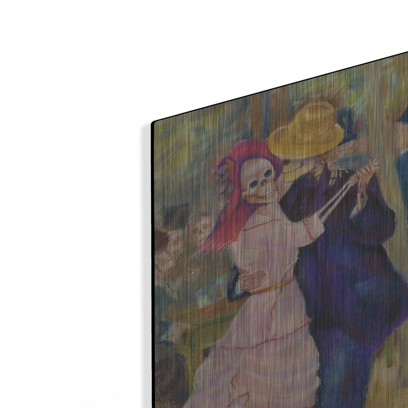 "Skelly Dance At Bougival" par Marie Marfia Fine Art, H 24 po x l 12 po