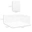 Chinchilla Playpen - 12 panneaux de clôture en plastique pour, cochon d'Inde, cage blanche pour petits animaux 18 po x 14 po Chinchilla, 18 po x 14 po