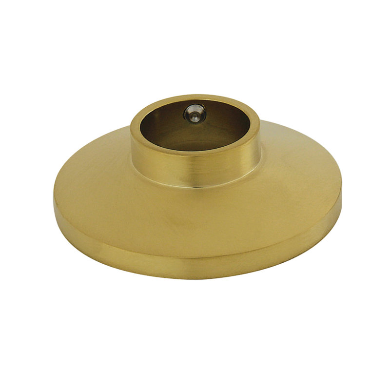 Kingston Brass Round Shower Arm Flange, Brushed Brass