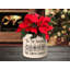 Personalized Snowflake Ornament Ceramic Pot Planter-2003217426-1998225818