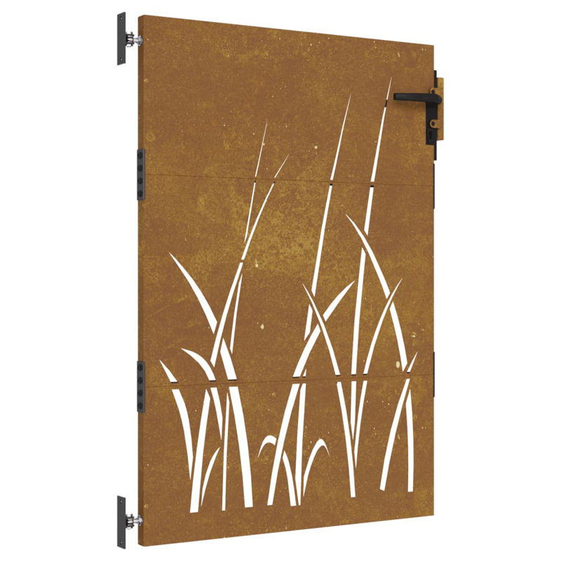 Oliphant Gate Fencing, Rusty, 125cm H x 85cm W x 3cm D