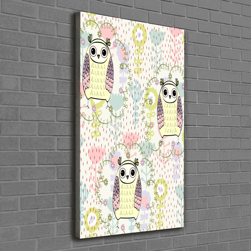 Argentino Owls - Wrapped Canvas Print