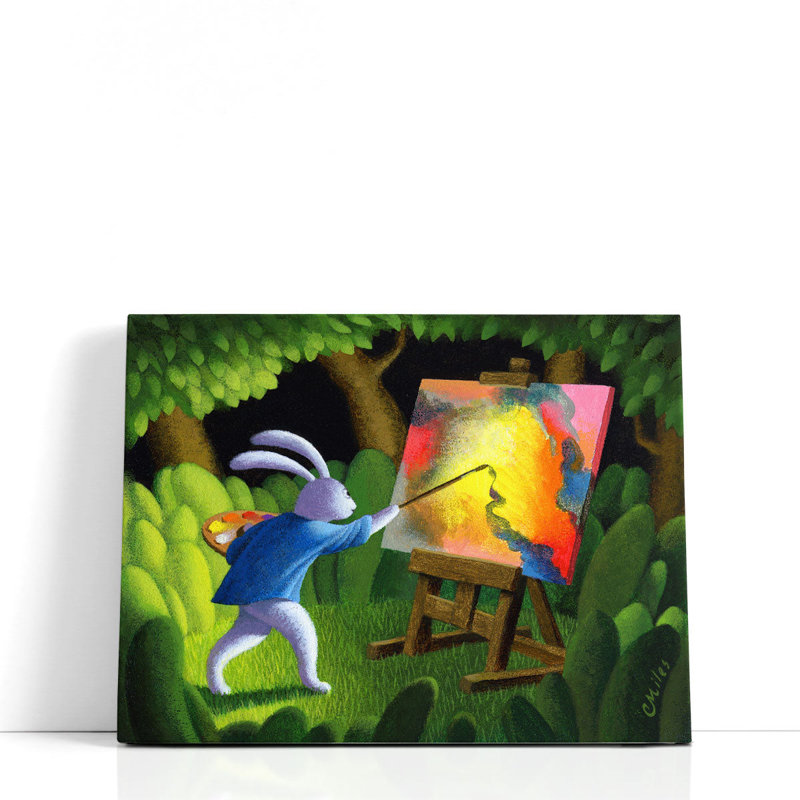 «The Artist», reproduction d'art sur toile, H 16 po x l 20 po