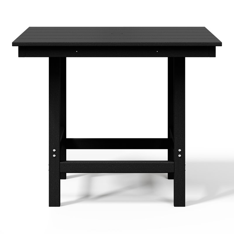 Table de salle à manger 36 ", Noir, noir, noir, noir