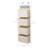 3 Sprouts - Children's Nursery Over the Door Organizer with Hooks - Ostrich-67561988