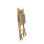 Folding Patio Dining Armchair with Cushion