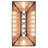 Rustic Lodge 6 - Light Black Pool Table Lights Pendant-16183363