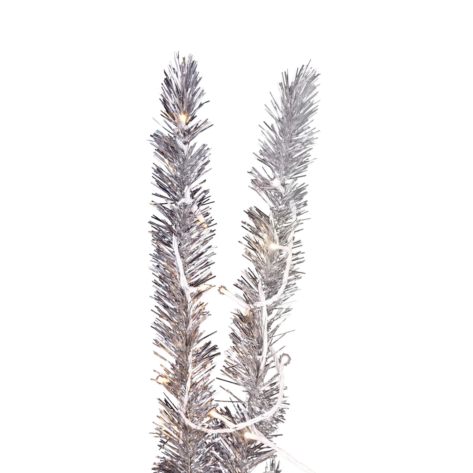 8' Pre-Lit Pine Tree, 4', Warm White