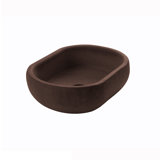 Newterra Handmade Oval Vessel Bathroom Sink