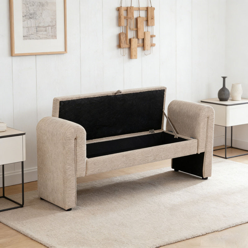 Banc de 60 pouces, Rangement avoine