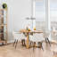 Calvino Oak Round Dining Table-458301302