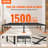 Tesfai 14'' Steel Platform Bed-867532885-823876195