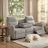 Callendale Power Reclining 3-Seater Sofa With Drop Down Table, Cup Holders, Dual USB & Type-C Ports-1662247971