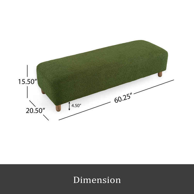 Comfortable Ottoman, Green