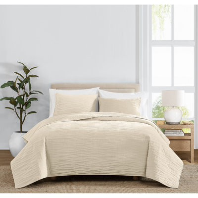 Ensemble de courtepointe Royal Velvet Wavy