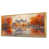 Toile avec cadre flottant or